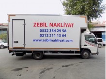 ZEBİL NAKLİYAT FUSO CANTER NAKLİYE KASASI